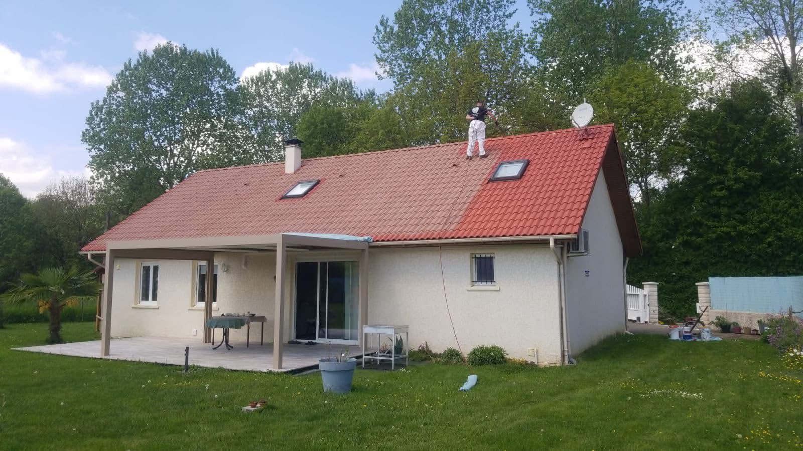 Nettoyage toiture